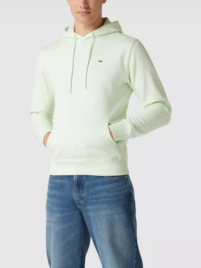 Tommy Jeans Hoodie Mit Känguru-Tasche Modell 'SOLID' - Mint 6 Tommy Jeans Hoodie Mit Känguru-Tasche Modell 'SOLID' - Mint – Bild 4