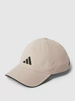 ADIDAS SPORTSWEAR Cap Mit Label-Detail Modell 'BBALL CAP' - Taupe