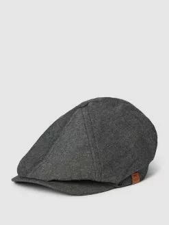 Barts Schiebermütze Mit Leinen-Anteil Modell 'JAMAICA' - Dunkelgrau Meliert