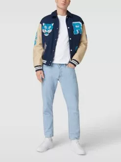 Superdry T-Shirt Mit Logo-Sitching - Weiß