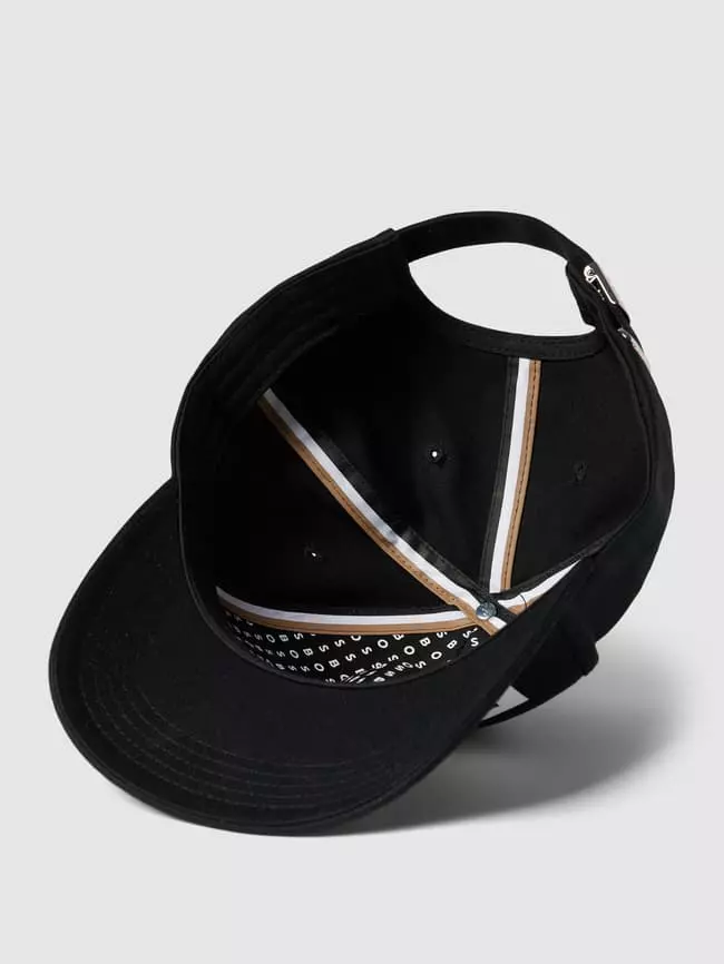 BOSS Basecap Mit Label-Print Modell 'Sevile' - Schwarz 4 BOSS Basecap Mit Label-Print Modell 'Sevile' - Schwarz – Bild 2