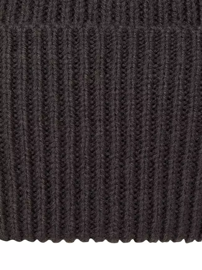 Esprit Mütze Mit Woll-Anteil - Dunkelgrau 4 Esprit Mütze Mit Woll-Anteil - Dunkelgrau – Bild 2