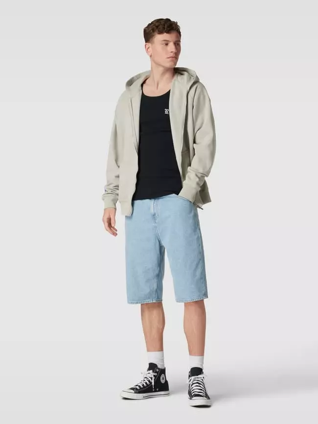 REVIEW Tanktop Mit Label-Stitching - Schwarz 3 REVIEW Tanktop Mit Label-Stitching - Schwarz