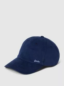 Superdry Cap Mit Label-Stitching - Marineblau
