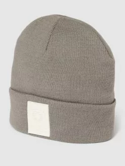Wellensteyn Beanie In Ripp-Optik - Anthrazit
