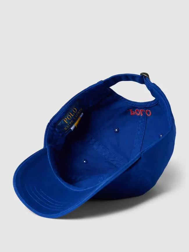 Polo Ralph Lauren Basecap Mit Logo-Stitching - Royalblau 4 Polo Ralph Lauren Basecap Mit Logo-Stitching - Royalblau – Bild 2