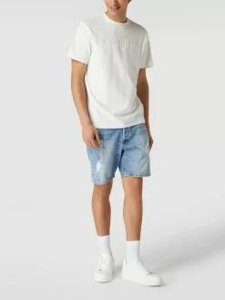 Guess T-Shirt Mit Label-Print - Offwhite