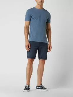 MCNEAL T-Shirt Aus Slub Jersey - Rauchblau