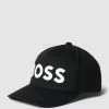 BOSS Basecap Mit Label-Print Modell 'Sevile' - Schwarz