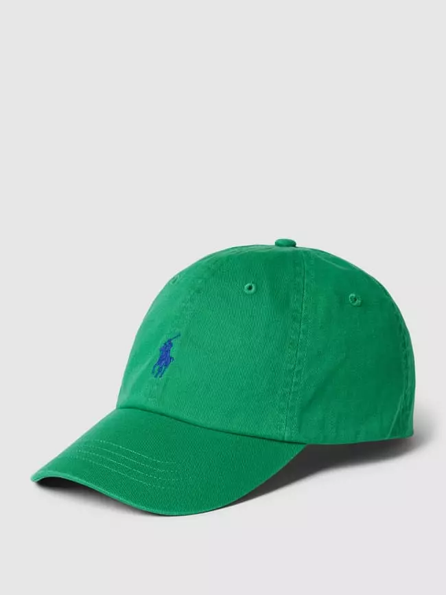 Polo Ralph Lauren Basecap Mit Logo-Stitching - Grün 3 Polo Ralph Lauren Basecap Mit Logo-Stitching - Grün
