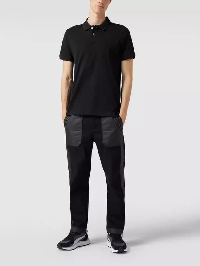 MCNEAL Poloshirt Mit Brand-Stitching - Schwarz 3 MCNEAL Poloshirt Mit Brand-Stitching - Schwarz