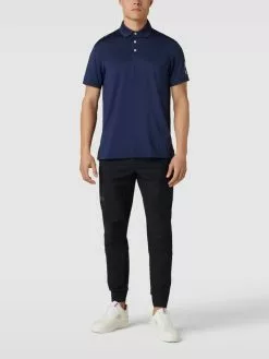 Polo Ralph Lauren Poloshirt Mit Label-Stitching - Marineblau