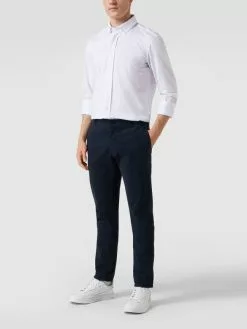 BOSS Regular Fit Business-Hemd Aus Baumwoll-Mix - Weiß
