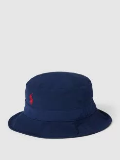 Polo Ralph Lauren Bucket Hat Mit Label-Stitching - Marineblau