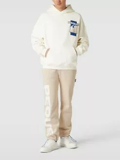 PEQUS Oversized Hoodie Mit Kapuze - Weiß