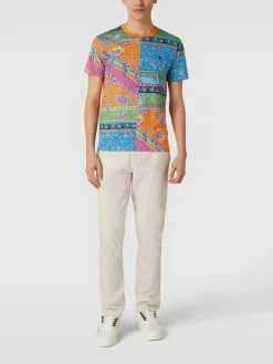 Polo Ralph Lauren T-Shirt Mit Allover-Muster - Orange