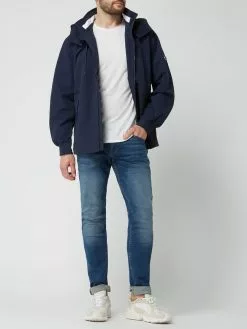 Tommy Jeans Slim Fit T-Shirt Mit Logo-Stickerei Modell 'Jaspe' - Weiß