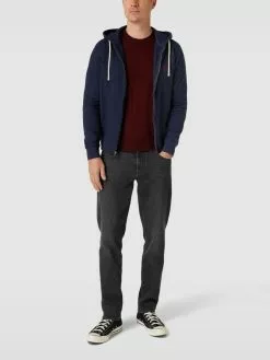 Polo Ralph Lauren Sweatjacke Mit Label-Stitching - Marineblau