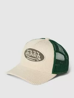 Von Dutch Basecap In Ripp-Optik Modell 'BOSTON' - Beige