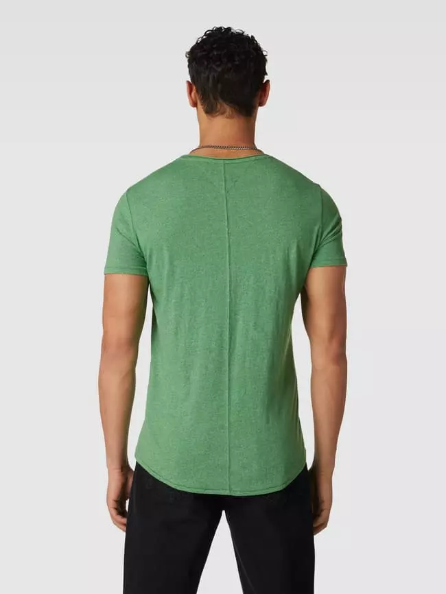 Tommy Jeans Slim Fit T-Shirt Mit Label-Stitching - Hellgrün 7 Tommy Jeans Slim Fit T-Shirt Mit Label-Stitching - Hellgrün – Bild 5