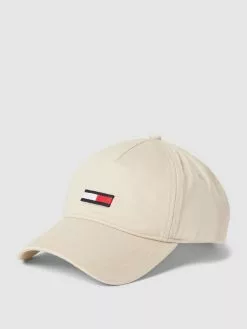 Tommy Jeans Basecap Mit Label-Stitching - Beige