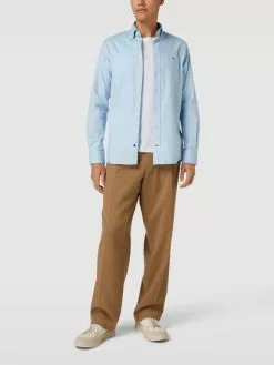 Tommy Hilfiger Regular Fit Business-Hemd Mit Button-Down-Kragen - Bleu