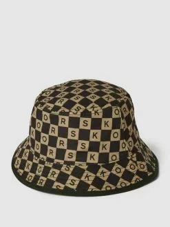 Michael Kors Bucket Hat Mit Allover-Logo Modell 'LNY BUCKET HAT' - Schwarz