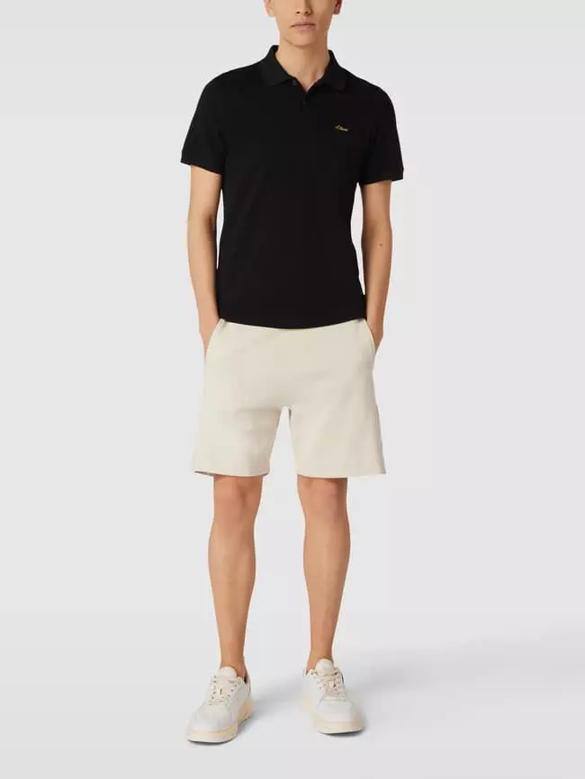 S.Oliver RED LABEL Poloshirt Mit Logo-Stitching - Anthrazit 3 S.Oliver RED LABEL Poloshirt Mit Logo-Stitching - Anthrazit