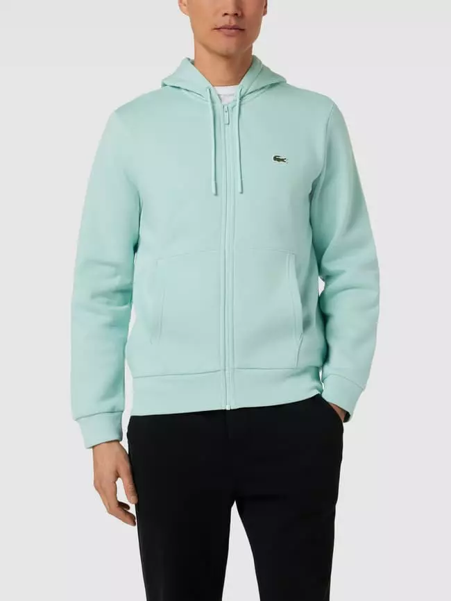 Lacoste Sweatjacke Mit Label-Detail - Mint 6 Lacoste Sweatjacke Mit Label-Detail - Mint – Bild 4