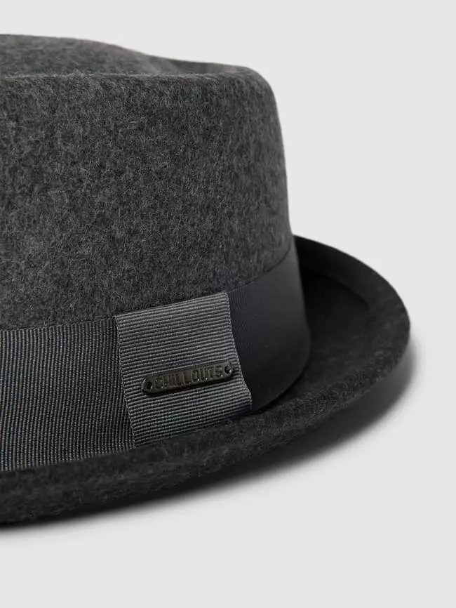 Chillouts Fedora Mit Hutband Modell 'NEAL HAT' - Mittelgrau Meliert 4 Chillouts Fedora Mit Hutband Modell 'NEAL HAT' - Mittelgrau Meliert – Bild 2