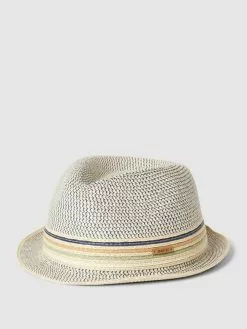 Barts Strohhut Mit Label-Detail Modell 'FLUORIET' - Sand