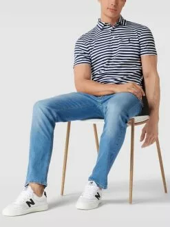 Polo Ralph Lauren Poloshirt Mit Logo-Stitching - Marineblau