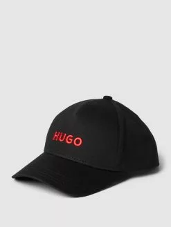 HUGO Cap Mit Label-Stitching - Schwarz