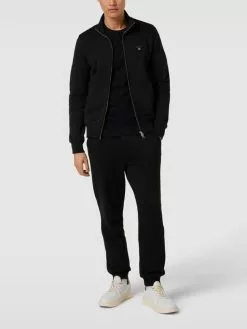 Gant Sweatjacke Mit Stehkragen - Dunkelgrau